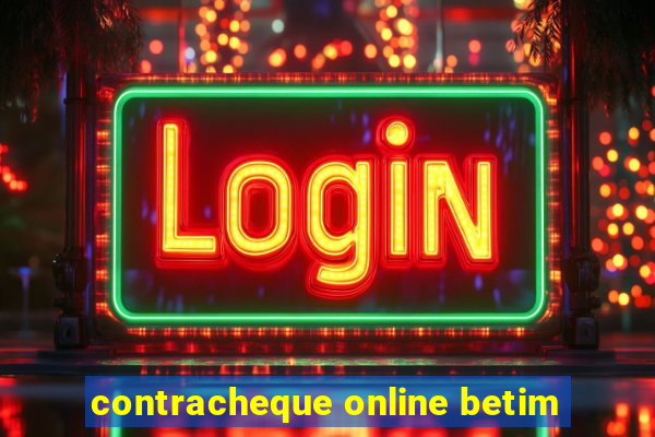 contracheque online betim